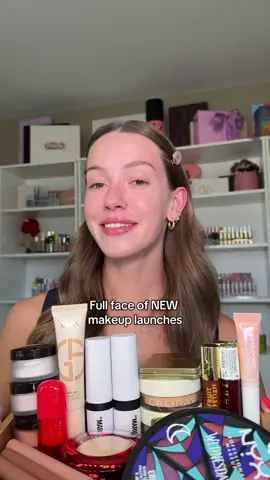 Full face of NEW makeup launches #newmakeup #sephorahaul #drugstoremakeup 
