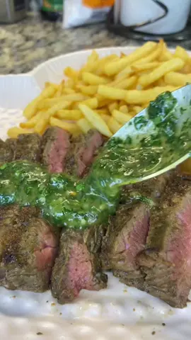 Step your chimichurri sauce up and try passionfruit #chimmichurri #DinnerIdeas #homecooking 
