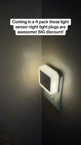 These are awesome #nightlight light sensor you can get now are awesome and come in a 4 pack! #Kahlatech #kahlaDeals #TikTokShopLaborDaySale  #TikTokShopCreatorPicks