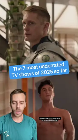 These are the most underrated TV shows of 2025 so far #tv #tiktokgemscontest #dexterressurection #overcompensating #whattowatch 