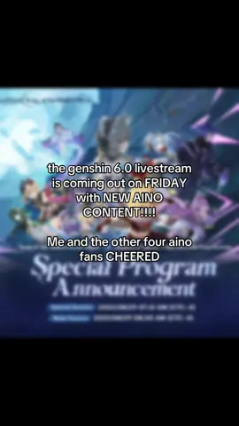 I’m so HYPED #ainogenshin #GenshinImpact 