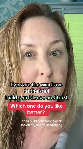 👀Which one looks better? #eyesarethewindowtothesoul #confidenceboost #eyes 