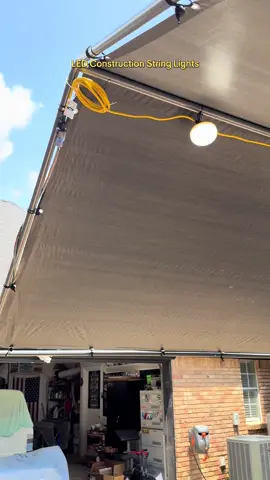 Great set of string lights for the job site, garage or around your outdoor space! @HyperliteOfficial #stringlights#constructionlights#outdoorlights#ledlights#tiktokshoplabordaysale  