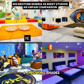 Big Brother Naija🇳🇬 VS Biggy Studios (Cameroon)🇨🇲 is an unfair comparison  It is important to note that Big Brother Naija operates on a larger scale with a huge market size, funding and sponsorship and a power media reach.  #biggystudios #bigbrothernaija #cameroontiktok🇨🇲 #camerountiktok🇨🇲 #realitytv 