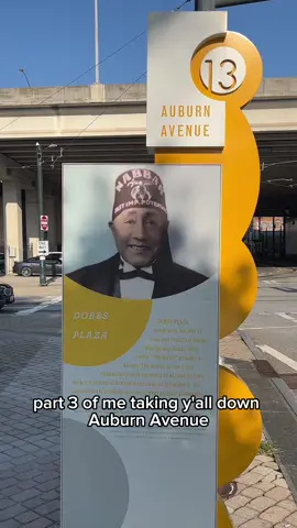 Go to my Yt @TheCommunityTeacher to watch the full Black History Tour down Auburn Avenue in Atlanta !  #blackhistory #atlantatok #georgiahistory #africanamerican #princehallmason 