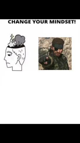 Change your mindset - Big Boss #metalgearsolid #bigboss #snake #mgs #changeyourmindset 