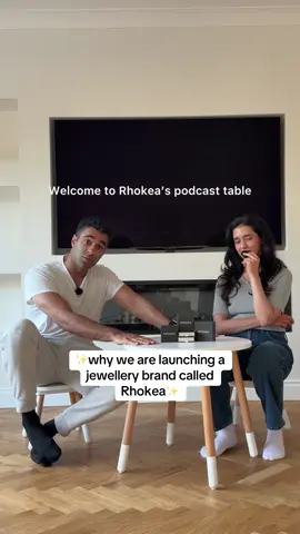 The origin of our brand @Rhokea -  As a doctor with sensitive skin and a love for design, I was tired of jewellery that tarnished, irritated, or cost a fortune. So together with my husband Owais, we created Rhokea. The jewellery brand designed to look as good as it feels. We are so excited to launch this for you guys this Friday!! Be sure to join the waitlist for your pre-launch reward ✨ #jewellery #sensitiveskin #brandlaunch #husbandandwife #rhokea 
