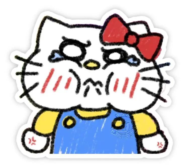 share avt và nhãn hello kitty