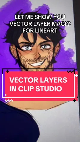 More @Clip Studio Paint tips! This one is for VECTOR LAYERS and how to use em for lineart 🫡 go out and explore your tools friends!! #clipstudiopaint #digitalart #vectorlineart