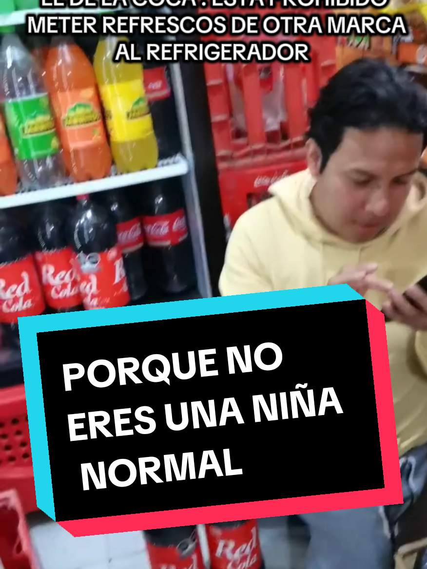 Prohibido meter refrescos al refrigerador #tienda #proveedor #tienditadelaesquina #cocacola #humor 