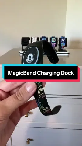 Keep your MagicBands ready for every park day! 🎢✨ This MagicBand Charging Dock is perfect for families heading to Disney World or Disneyland and makes staying organized so much easier! 🏰 With space for multiple bands, detachable stands, and a customizable name plate, it’s a must-have for Disney resort stays. This is one of those Disney World tips or Disneyland tips that actually make life easier. 🌟 No more lost bands or messy chargers, just a tidy and stylish way to keep the magic going! 💫 #DisneyWorld #Disneyland #DisneyWorldTips #DisneylandTips #DisneyResort 