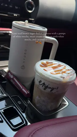 Starbucks order: 