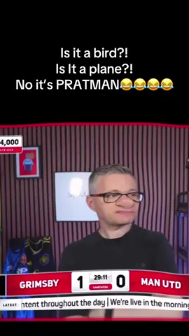 Is it a bird?! Is it a plane? No it’s PRATMAN😂😂😂😂#foru #markgoldbridge #manchesterunited #footballtiktok #manutd  
