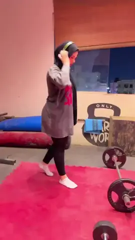 يالها من تمرينة ded left قوية  #aino 