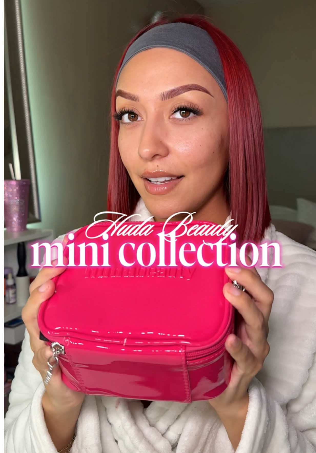 Perfect for travel 😍👏🏼 THANK YOU, @Huda Beauty fam! #huda #hudabeauty #hudabeautyminis #minicollection 