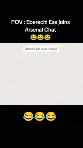 Eberechi eze joins Arsenal Chat #eberechieze #ezetoarsenal #arsenal #chats #nigeriatiktok🇳🇬🇳🇬🇳🇬 