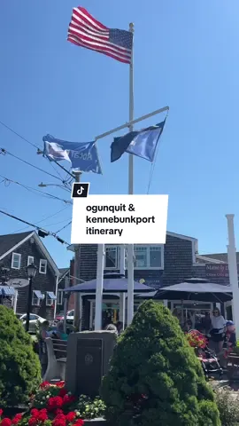 save this itinerary for your next trip to the coast of maine 🦞 #ogunquit #kennebunkport #maine #travelling #traveltok  travel | east coast summer | northeast | north east