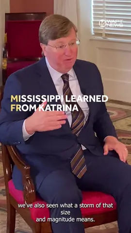 Gov. Tate Reeves discusses the lessons Mississippi learned and put into action after Hurricane Katrina.