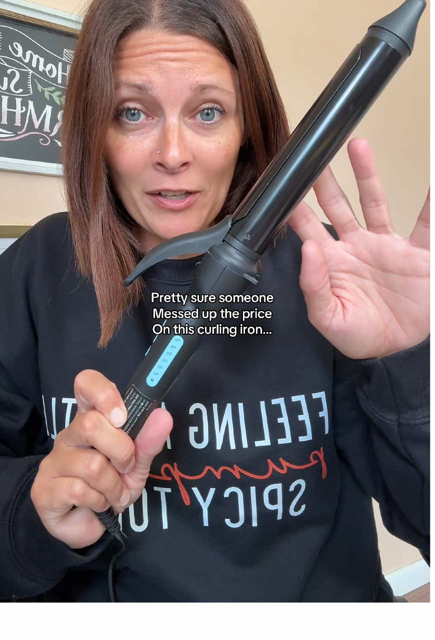 Best curling iron ever! This bio ionic deal is way too good. #hairtools #curlingiron #bioionic #tiktokshopcreatorpicks 