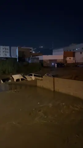 #محايل_عسير_  تتعرض ل سيول جارفه