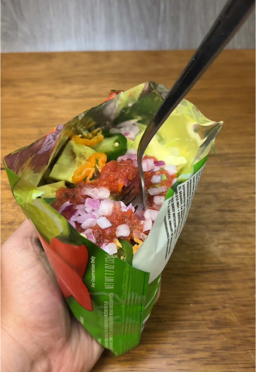 High protein taco in a bag 🌮 @Crazy Fresh #fyp #foryou