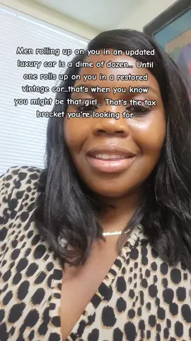 When you are pulling men driving a restored #vintagecar that's when you know that's the tax bracket dating pool you're trying to date #datingadvice #singlelife #tedtalk #fypシ゚viral 