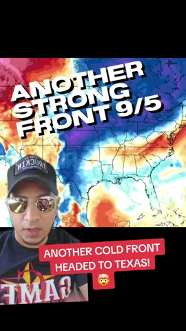 Another cold front headed for Texas next week! #fyp #breakingnews #weather #weatherreport 