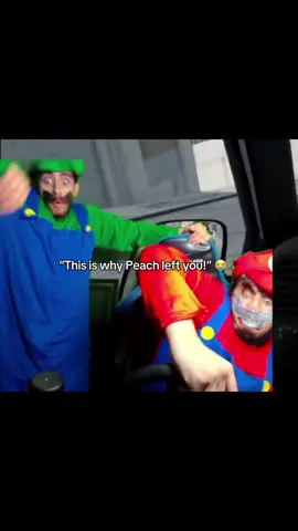MARIO TOOK THAT TO HEART 😭💔 #supermariobros #marioandluigi #memes #funny #carcrash 