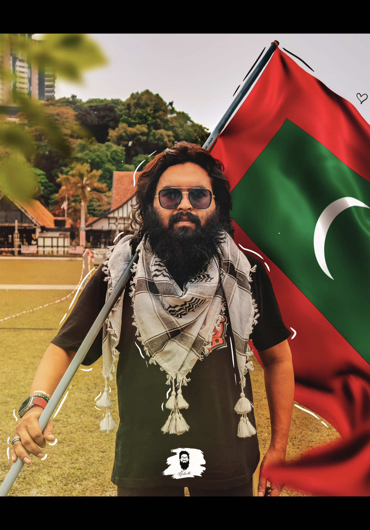 . ދިވެހިން ފަލަސްޠީނާއިއެކު🇵🇸❤️🇲🇻 . ގްލޯބަލް ސުމޫދް ފްލޮޓިއްލާ މޫވްމެންޓްގައި އަހަރުމެންގެ ޓީމް ދިވެހިރާއްޖެއާއި، ދިވެހީން ތަމްސީލް  ކުރަނީ އުފަލާއި ފަޚުރުވެރިކަމާއެކު. . ދިވެހީން ތިބީ އަބަދުވެސް ފަލަސްޠީނުގެ ރައްޔިތުންނާއި އެކުގައިކަން މުޅި ދުނިޔެ މިހާރު މިވަނީ ދެކިފަ. “ކަމަކަށް ގޮވާލިއްޔާ މި ދީނުގެ ޢިއްޒަތާއި ޢަބުރައްޓަކައި އަމަށުން ހުރީވިއްޔާ އެތާ އެކަކަށް މަވެސް ހުންނާނަމޭ”