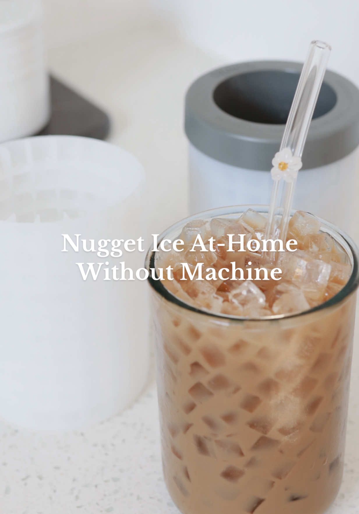 Crunchy nugget ice at-home with no machine✨