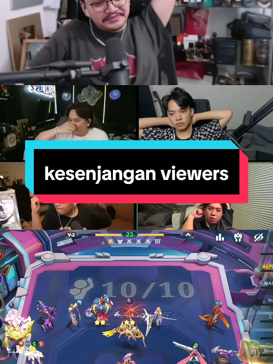 kesenjangan viewers 🤣🤣 #MCGG #MagicChessGoGo #MCGGCosmicTraders #fyp #setiawanade 