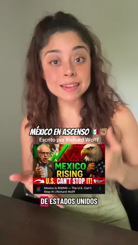 🇲🇽México en ascenso no es un sueño, es una realidad. ✊🏽❤️‍🔥 Mandale este video a tu familia, tus hijos, no se dejen engallar! 🔊  Somos hijos de civilizaciones que construyeron pirámides alineadas con las estrellas, que sembraron maíz para alimentar al mundo, y que resistieron siglos de saqueo y opresión. ✊🏽🤍 Y aún así, aquí estamos. De pie. Reinventándonos 🚀 Arriba Mexico 🇲🇽  #claudiasheimbaum #mexico #mexicolindoyquerido #mexicanos #estadosunidos 