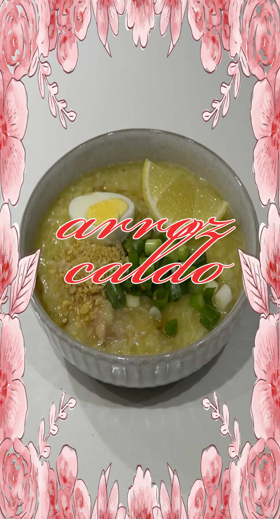 Arroz caldo Dat plus dat and dis and dat and der dibide dat dot des der dan dam don ding dong equal ye #philippines #Recipe #putdat #filipino #arrozcaldo
