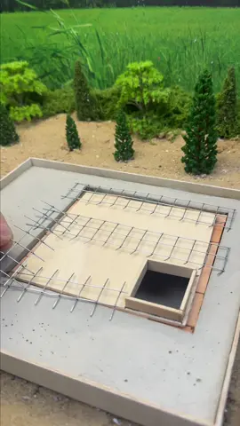 🏗️🧱🏚️🏡 Mini modern house with flat roof & solar panels! 🌞✨ Handmade details, bright colors, and even a garage 🚗💙 Would you live in a tiny house like this? 😍 #TinyHouse #Miniature #DreamHouse #Handmade #diyhouse 