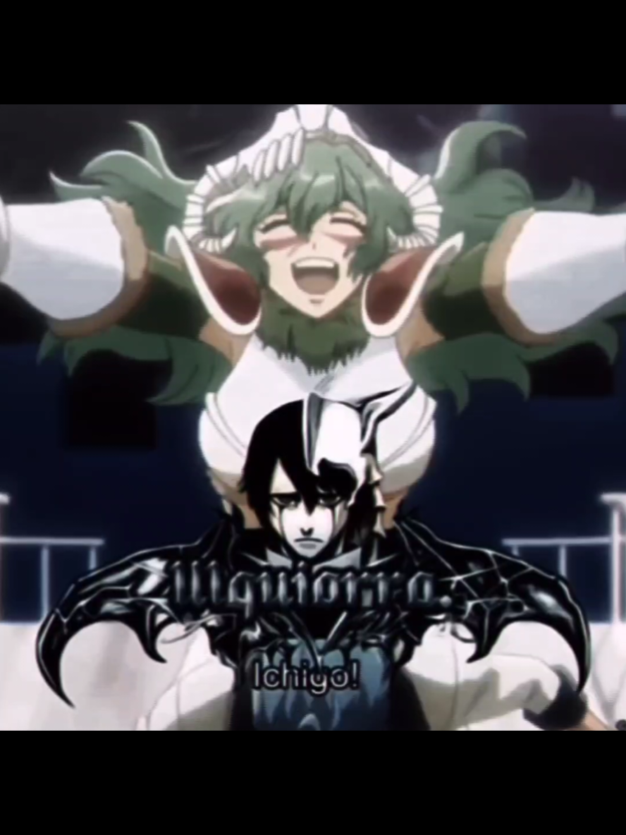 Grimmjow is hit by Nelliel and her Y'KNOW what | 🐆&🐐 #bleach #bleachanime #grimmjow #nelliel #anime 