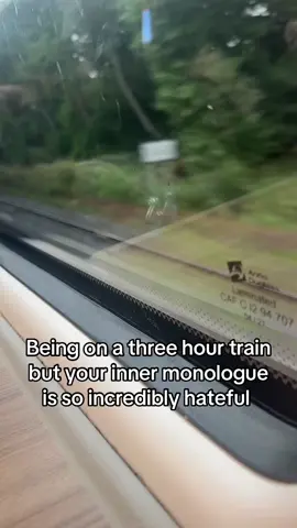 Six hours on a train in one day is not for the weak #foryoupage #viral #meme #trending #train 
