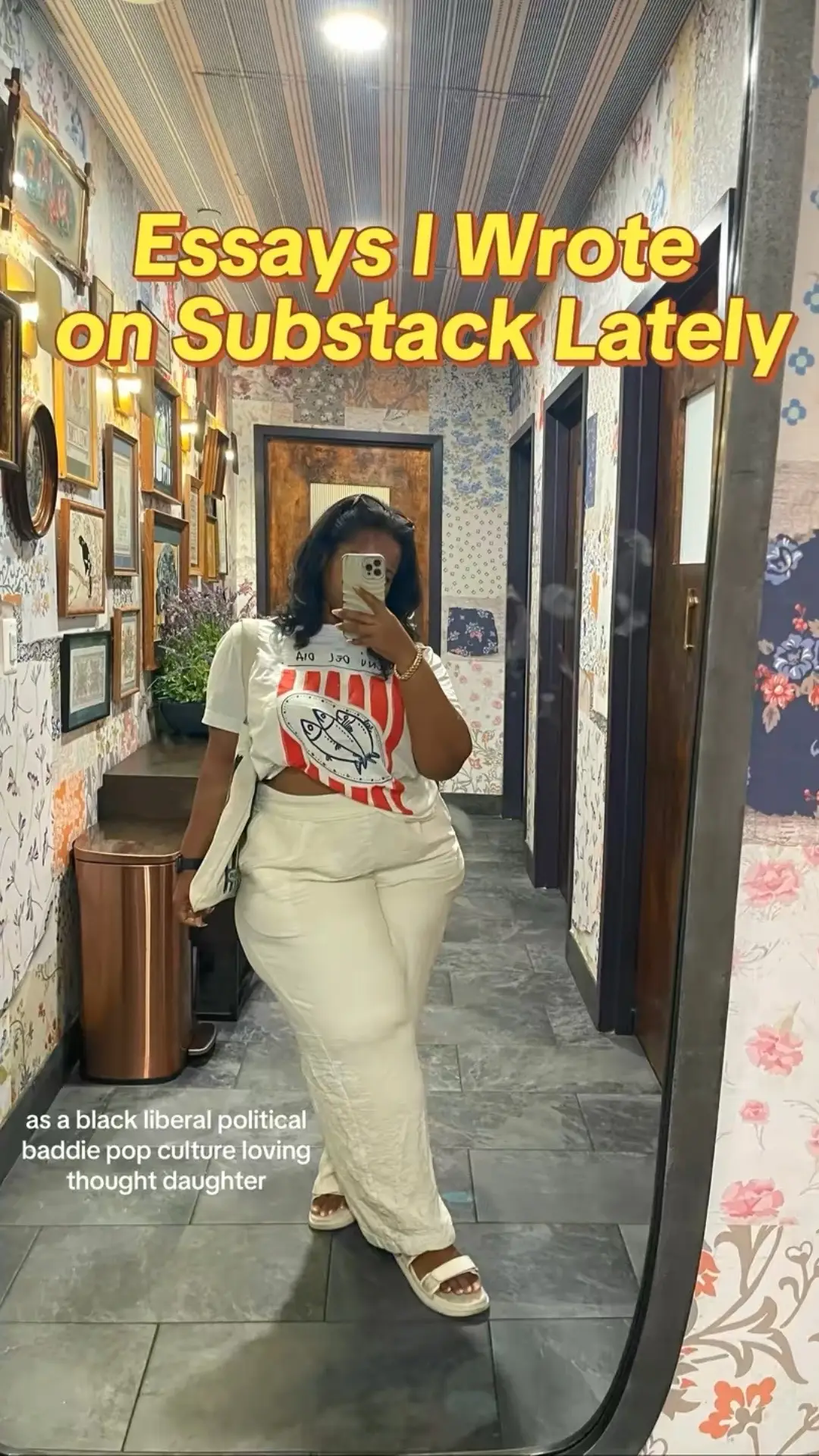 For the girlies who love a discourse and yapp through written word #blackgirltiktok #popculture #substackwriter #blackwriters #substackgirlies 