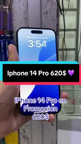 iPhone 14 Pro 620$ Tienda física Gran Bazar Maracaibo  Recibo tu IPhone como forma de pago 💜 #iphone #granbazarmcbo #promociones #maracaibo #iphone14pro 
