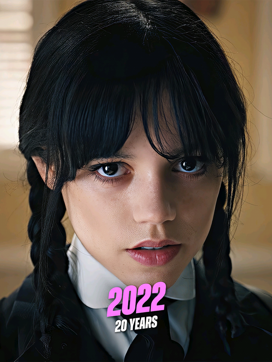 Jenna Ortega ao longo dos anos (2012-2025)  #JennaOrtega  #Wednesday  #Wandinha  #Netflix  #Disney 