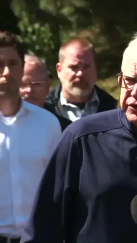 Minnesota Gov. Tim Walz provided an update after two children were shot and killed during an all-school Mass at Annunciation Catholic School in Minneapolis, police said.