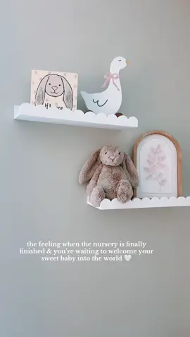 mom & dad can’t wait to meet you baby b! 🤍 #nursery #baby #babygirl #momlife 