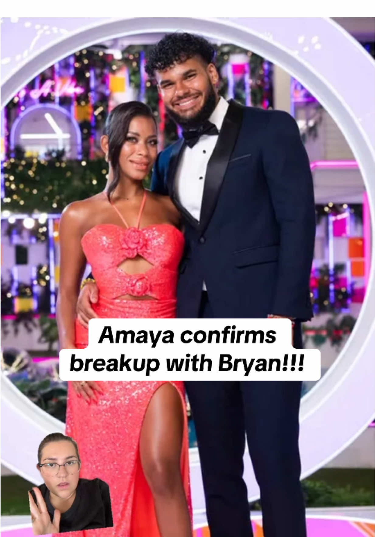 Another one bites the dust. #loveislandtea #hudaloveisland #loveislandusaseason7 #breakup #amayaandbryan  