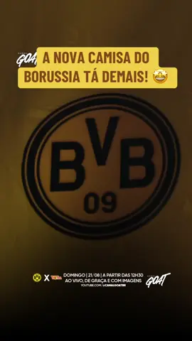 BORUSSIA QUER DEIXAR O ADM SEM DINHEIRO! 😮‍💨 Olha a camisa que o Borussia Dortmund lançou pra temporada 25/26 exclusiva para disputa de copas! Linda demais! O uniforme faz referência ao título da Recopa Europeia 1965/66, onde a Muralha Amarela bateu o Liverpool por 2x1. A carteira do ADM chega até a coçar... 😬 O que vocês acharam? Conta pra gente! 🎥: @pumafootball @bvb09 #GOAT #BorussiaDortmund #BundesligaNoGOAT