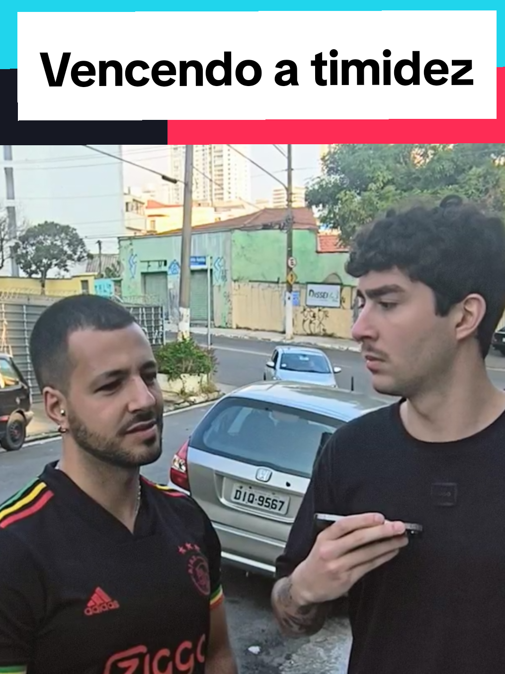 vencendo a timidez de gravar entrevista e rir das respostas 🤣 . @Rafael Rabyot  #videosengracados #comedia #timidez #humor 