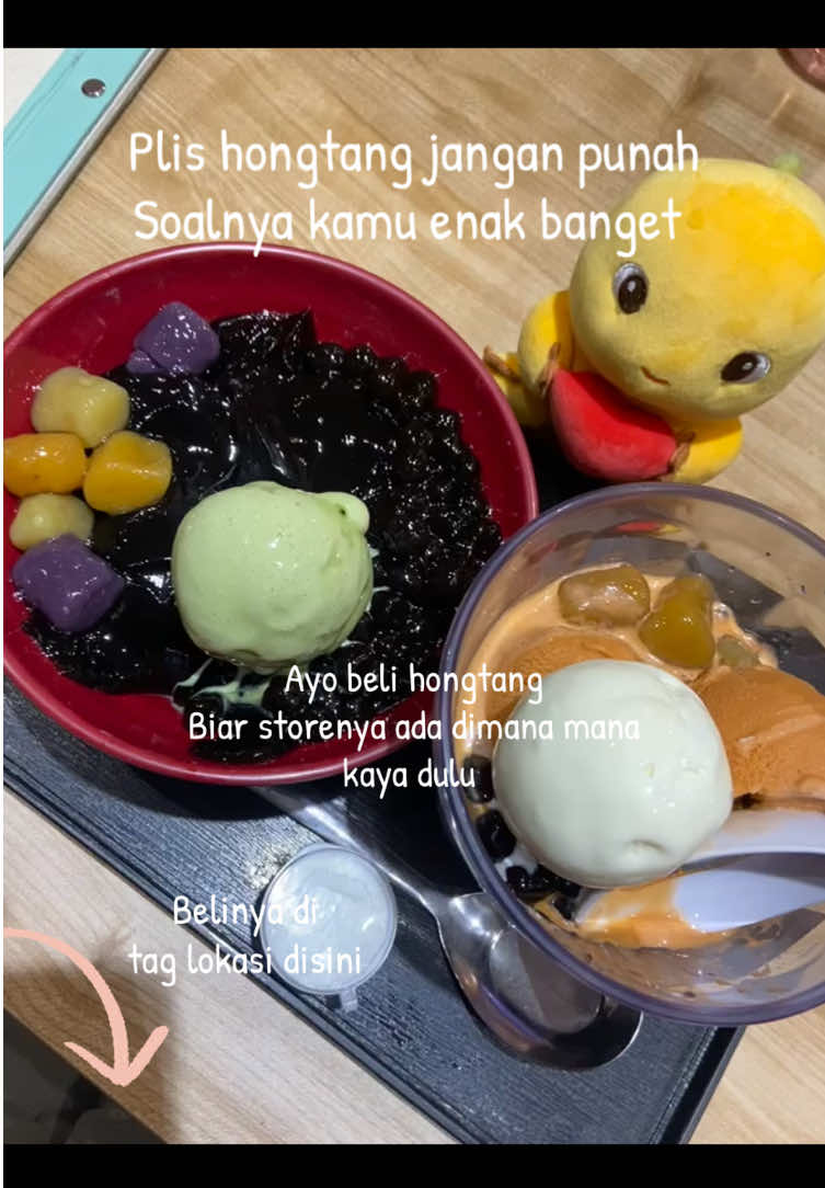 Hongtang kamu tetep bediri tegak yaaa jangan punah kaya temen temenku yg lain  #jelajahbegahmula #promomakangajian #hongtangdessert #promotiktok #promomakangajian 