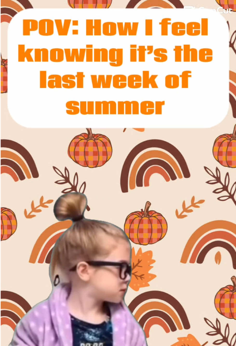 POV: How I feel known it’s the last week of summer 🎃 #pov #fallaroundthecorner #falllovers #fall #fallready 