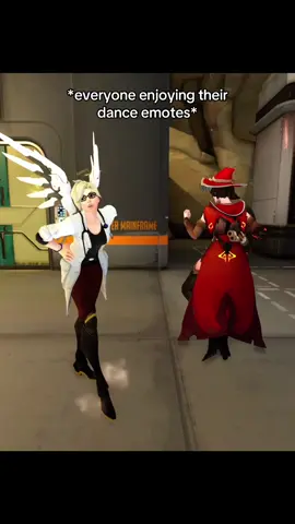 why does it say online ram received a dance emote this year..why are we lying #overwatch #overwatch2 #overwatchtiktok #mercy #rammatra
