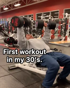 First workout in my 30’s!  Early morning PUSH DAY at Goodlife WEAKNESS!  Their heaviest dumbbells are 120lbs.  So me just turning 30 I tried to get 30 and ended up getting 25. 🤦🏻‍♂️ So yes, new goals…120lb incline dumbbell presses for 30. Yes I understand many aspects of how I lift isn’t technical textbook.  I am absolutely aware I do a lot of meathead shit.  No I don’t recommend this way for muscle growth purely.  Straight normal sets in reasonable rep ranges with less violence and rage would be more ideal.  However I’m a fuckin meathead.  And you know what?  It’s okay. 🤓