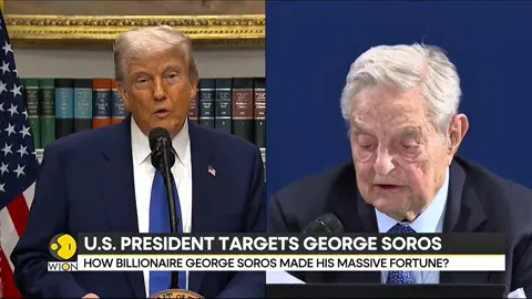 #CapCut  Donald Trump cere ca George Soros și fiul său să fie judecați pentru crimă organizată! ⚡️ Rețeaua soroșistă a destabilizat America și țări ca România, prin ONG-uri și politicieni de laborator. Democrația e golită de conținut, iar popoarele rămân captive intereselor străine. Părerea mea! #Trump #Soros #România #politică 