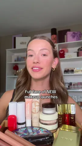 Full face of NEW makeup launches #newmakeup #sephorahaul  #drugstoremakeup 